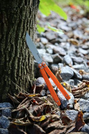 Нож-бабочка Ganzo G766-OR, оранжевый