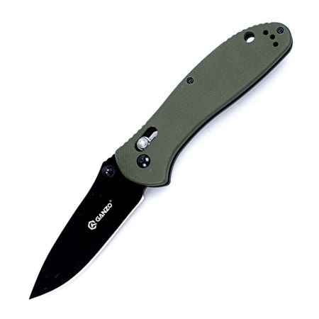 Нож Ganzo G7393 зеленый, G7393-GR