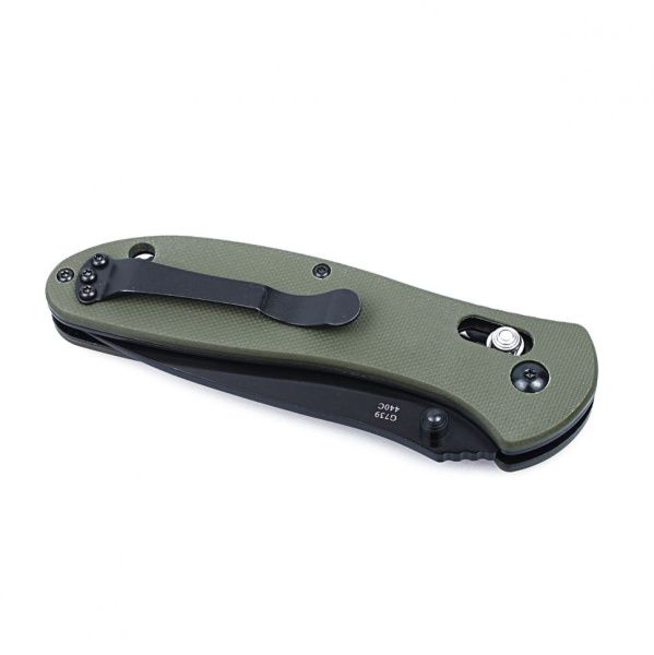 Нож Ganzo G7393 зеленый, G7393-GR