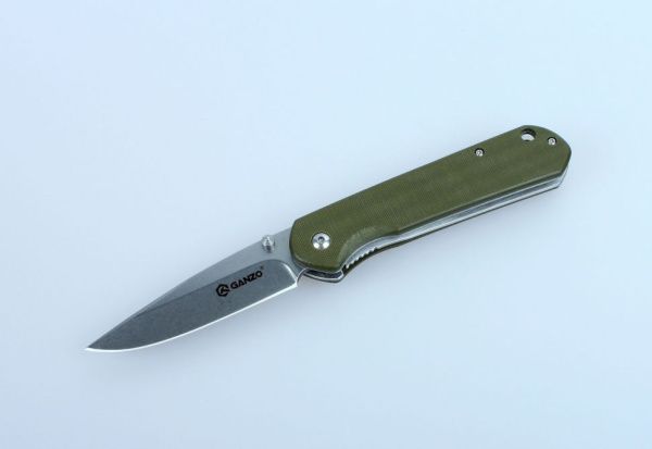 Нож Ganzo G6801 зеленый, G6801-GR