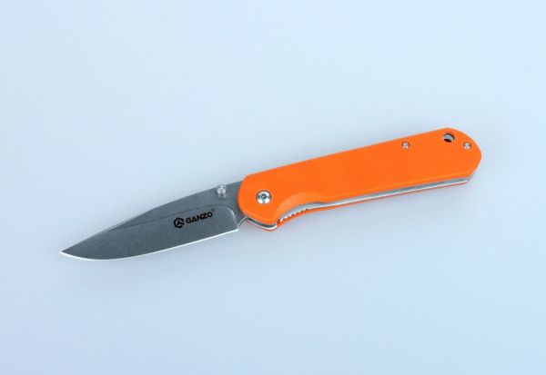 Нож Ganzo G6801 оранжевый, G6801-OR