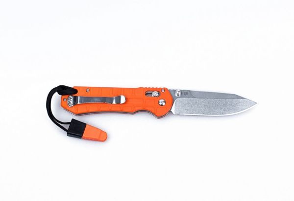 Нож Ganzo G7452P-WS оранжевый, G7452P-OR-WS