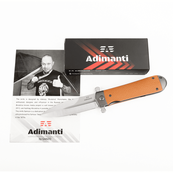 Нож складной Adimanti Самсон by Ganzo (Brutalica дизайн), Samson-BR