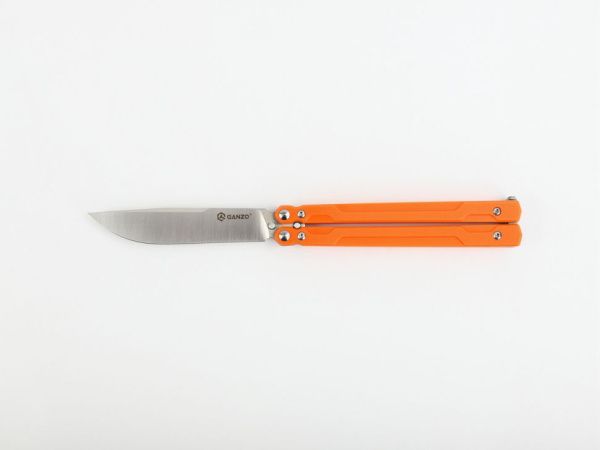 Нож-бабочка Ganzo G766-OR, оранжевый