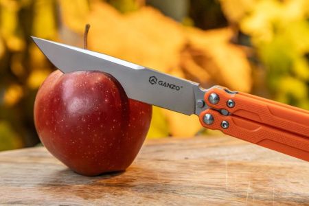 Нож-бабочка Ganzo G766-OR, оранжевый