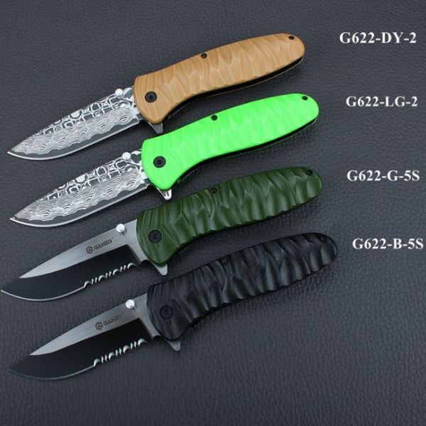 Нож Ganzo G622-2 пустынный желтый, G622-DY-2