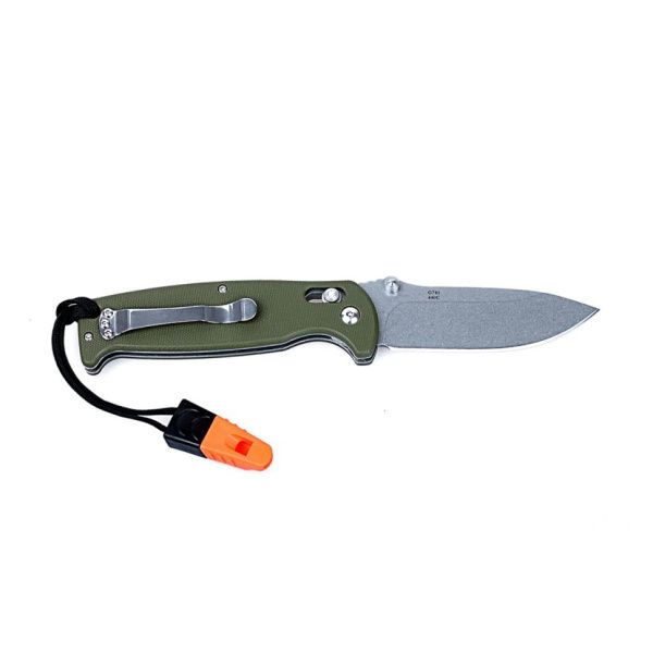 Нож Ganzo G7412-WS зеленый, G7412-GR-WS