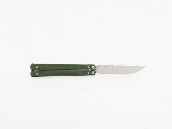 Нож-бабочка Ganzo G766-GR, зеленый