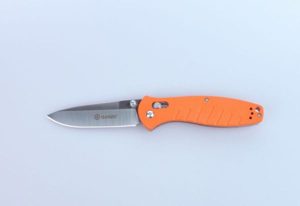 Нож Ganzo G738 оранжевый, G738-OR