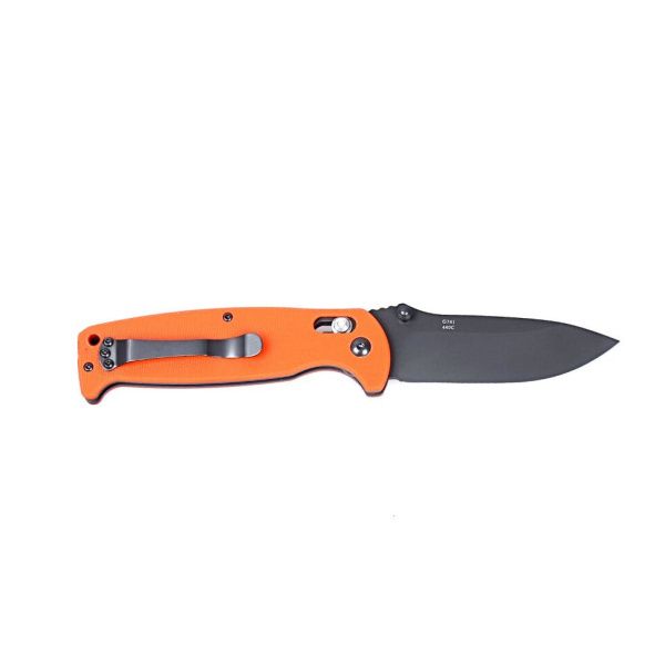 Нож Ganzo G7413-WS оранжевый, G7413-OR-WS
