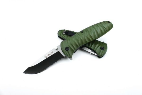 Нож Ganzo G622-5S зеленый, G622-G-5S