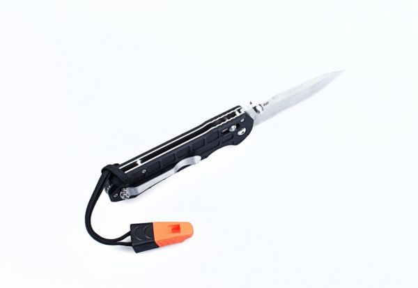 Нож Ganzo G7452P-WS черный, G7452P-BK-WS