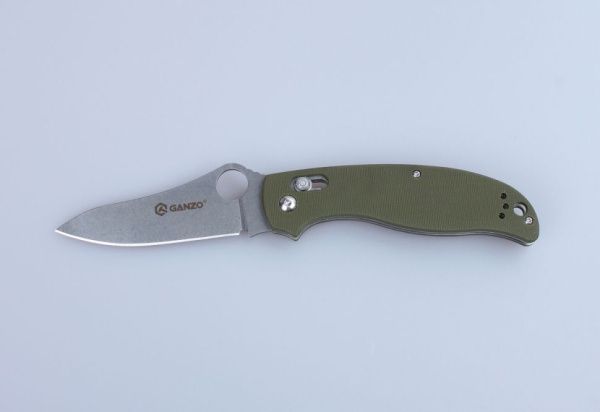 Нож Ganzo G733 зеленый, G733-GR