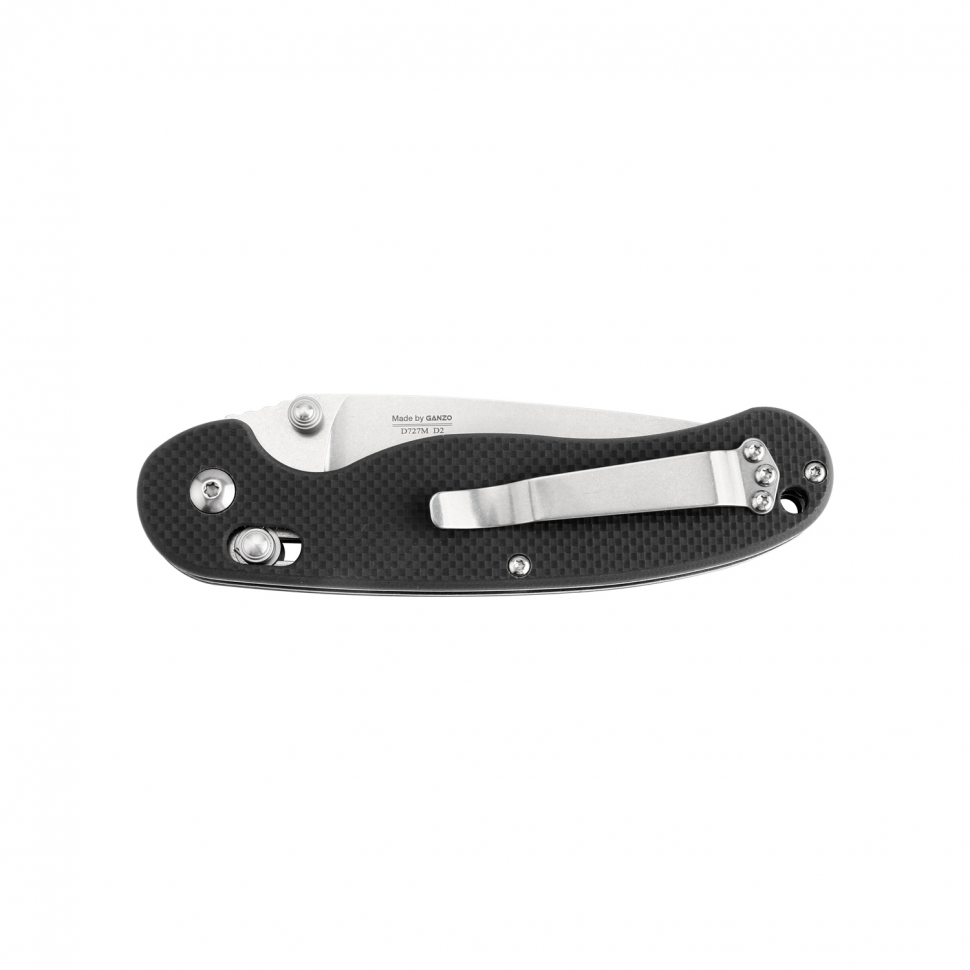 Купить Нож Ganzo D727M-BK черный (D2 сталь) в официальном интернет .