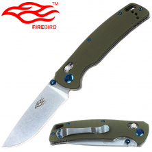 Нож Firebird by Ganzo F7542 зеленый, F7542-GR