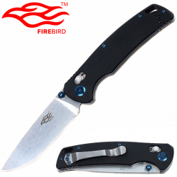 Нож Firebird by Ganzo F7542-BK черный (черный)