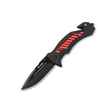 Нож Ganzo G628-RD черно-красный