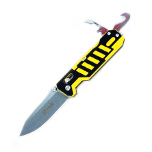 Нож Ganzo G735-YB черно-желтый