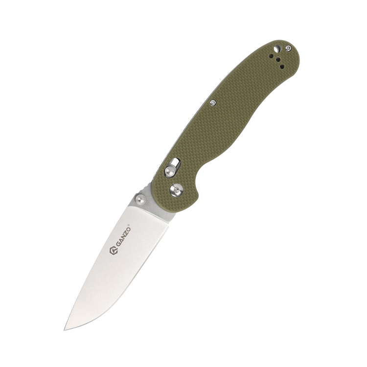 Купить Нож Ganzo D727M-GR зеленый (D2 сталь) в официальном интернет .