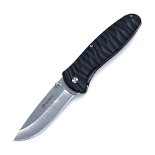 Уцененный товар Нож Ganzo G6252-BK черный (Новый. Сломан кончик лезвия)