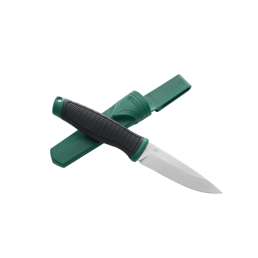 Купить Нож Ganzo G806 черный c зеленым, G806-GB в официальном