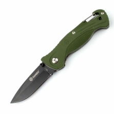 Уцененный товар Нож Ganzo G611 зеленый(Комплектация полная. Состояние хорошее)