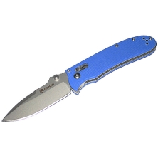 Уцененный товар Нож Ganzo G704 синий(Полный комплект. Состояние 4+)