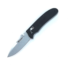 Уцененный товар Нож Ganzo G704 черный(Витрин.образец)