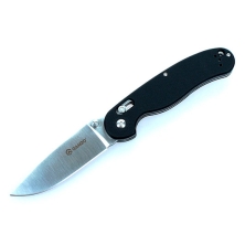 Уцененный товар Нож Ganzo G727M черный(Упаковка потрепана. Нож новый. Отсутствует клипса с винтами крепления)