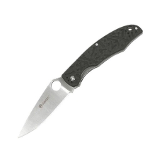 Уцененный товар Нож Ganzo G7321 черный( С завода нет резьбы на планках для крепления клипсы. Нож без клипсы)